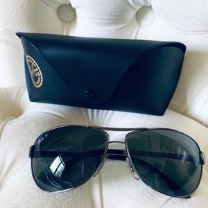 Ray Ban Aviator Sunglasses (Polarized)